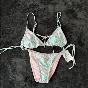 Forever 21 Floral String Bikini